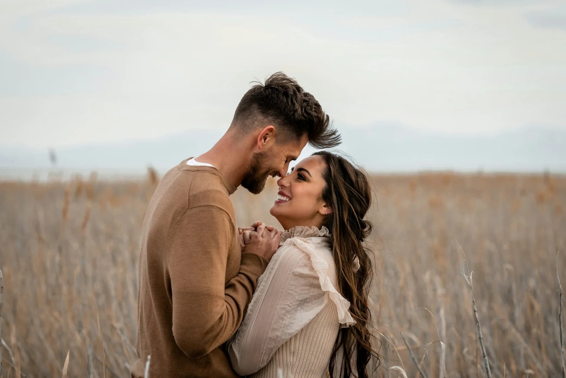 Couple enjoying romantic adult getaway